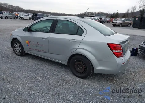 2017 Chevrolet Sonic Ls Auto из США, поврежденный, VIN 1G1JB5SH5H4147460